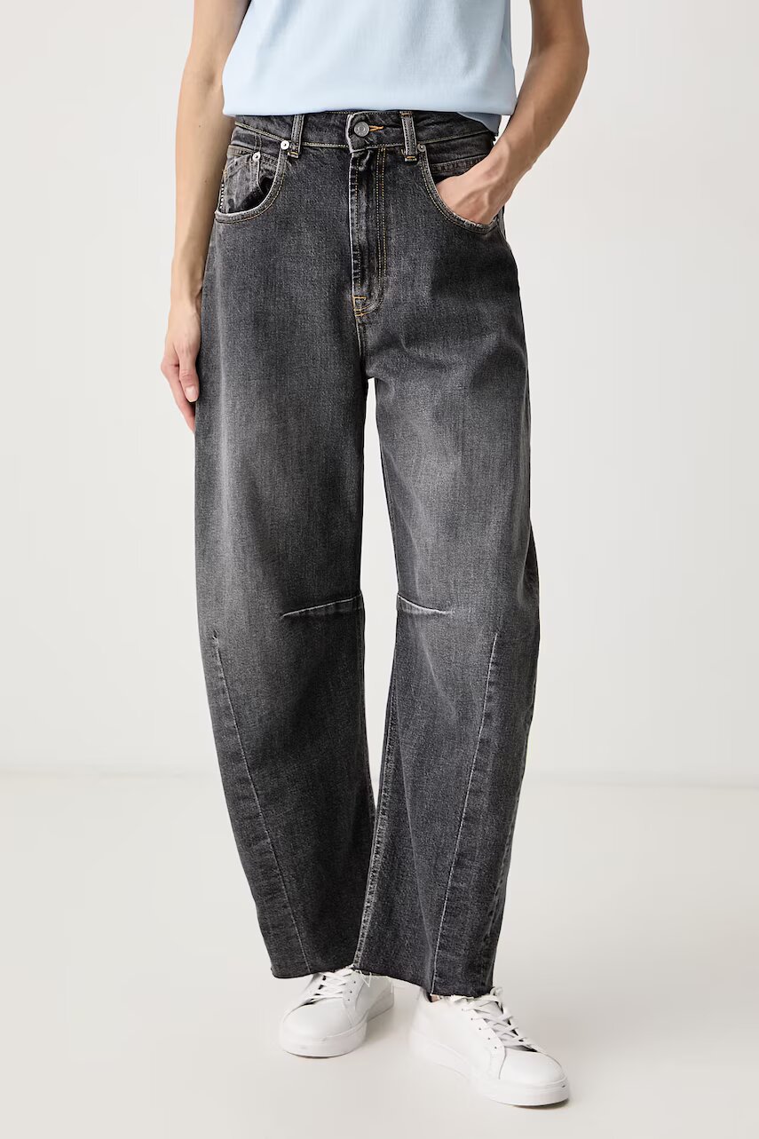Haveone blugi relaxed fit pentru femei