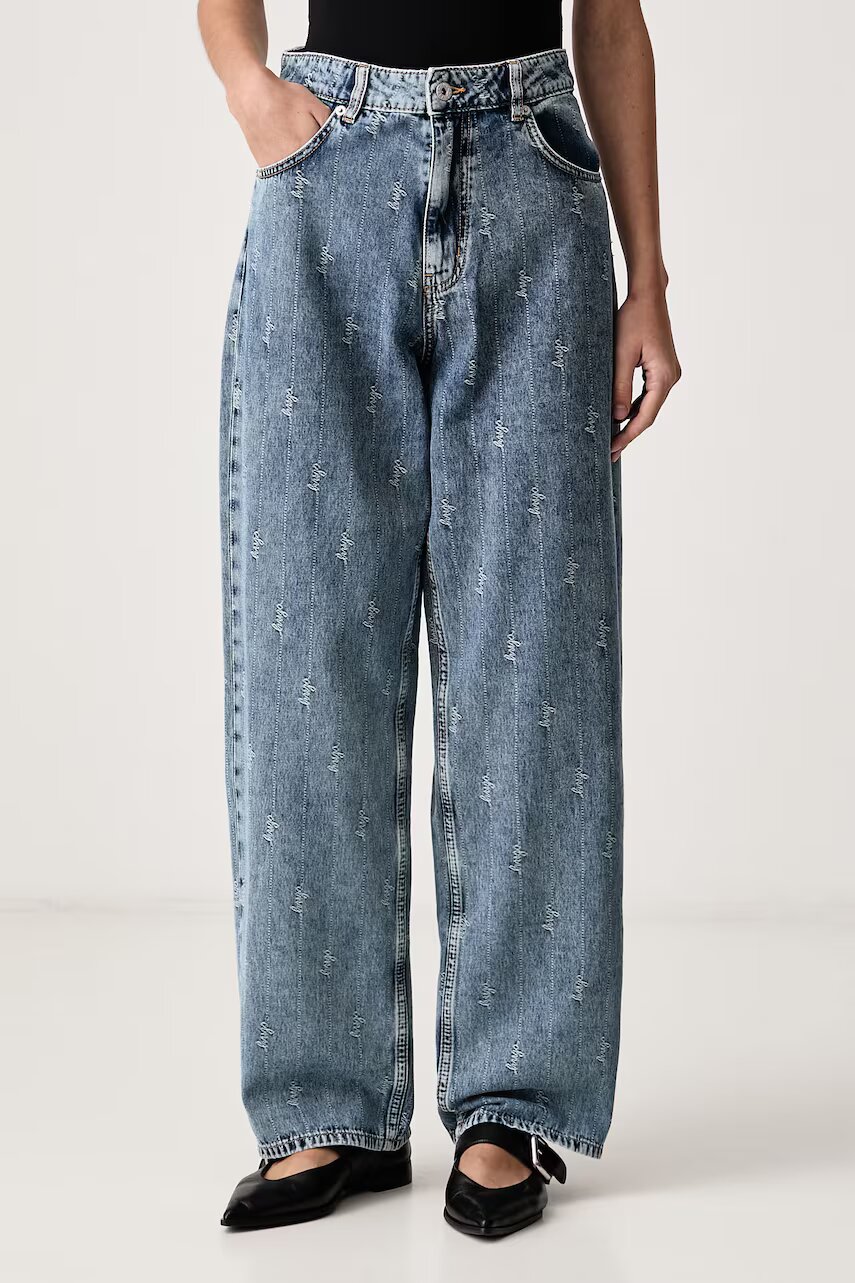 HUGO Blue blugi loose pentru femei Leni_S_B
