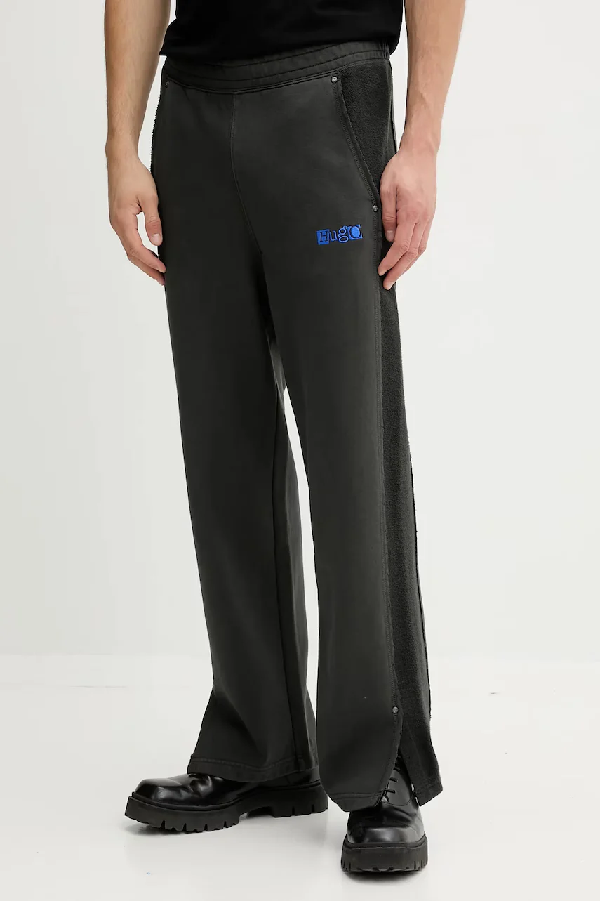HUGO Blue pantaloni de trening din bumbac Naspant