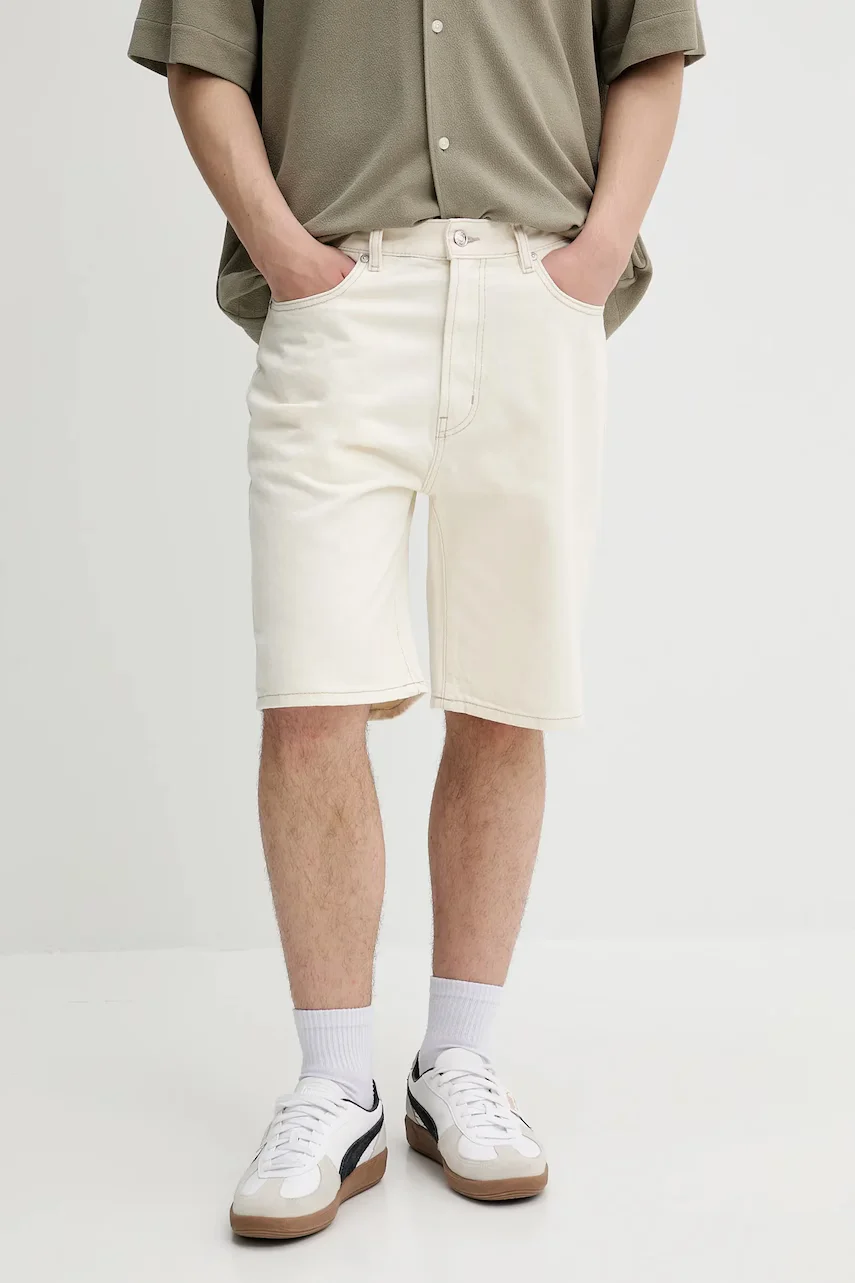 HUGO pantaloni scurți jeans
