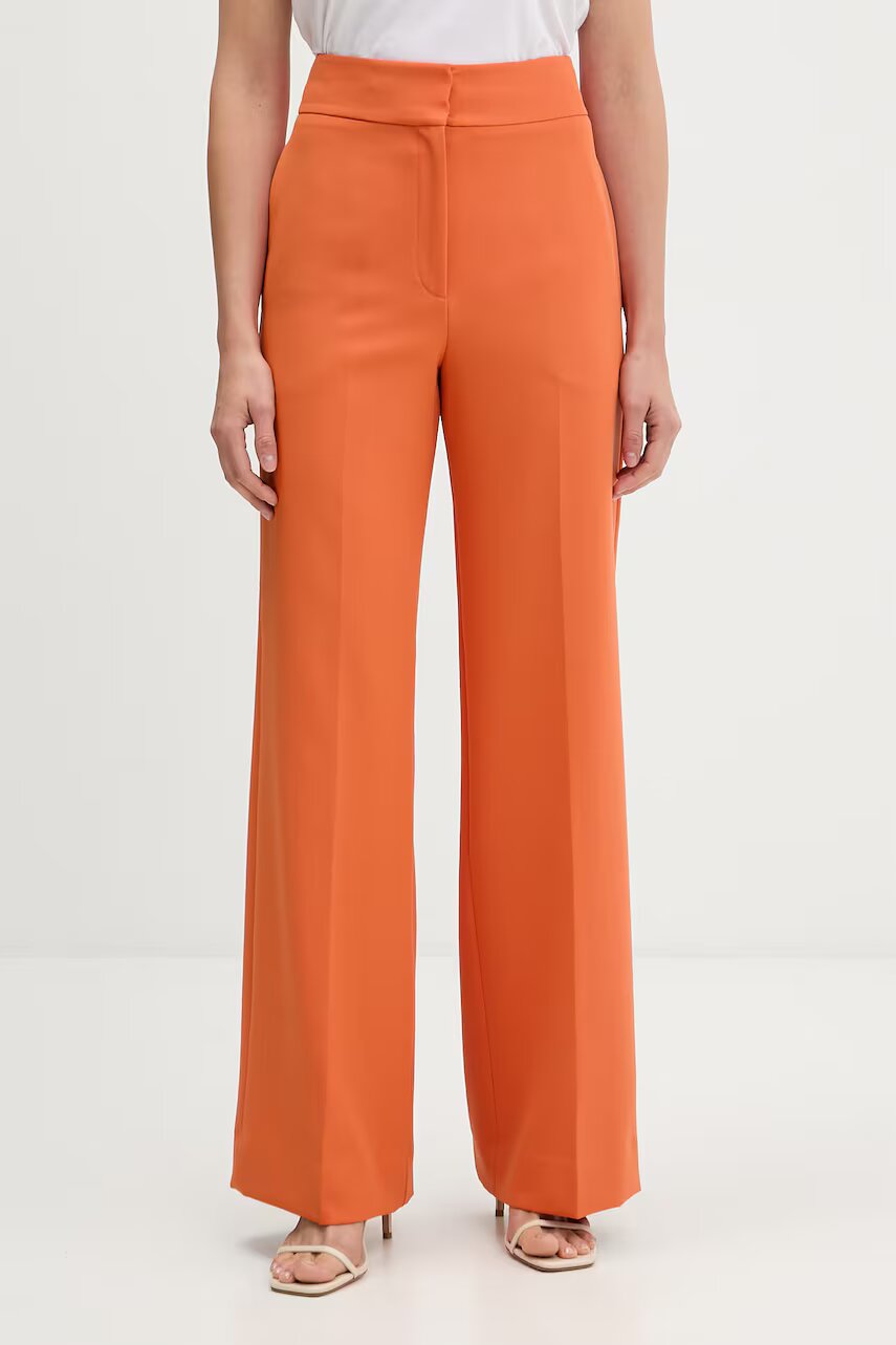 HUGO pantaloni straight pentru femei Himia-1