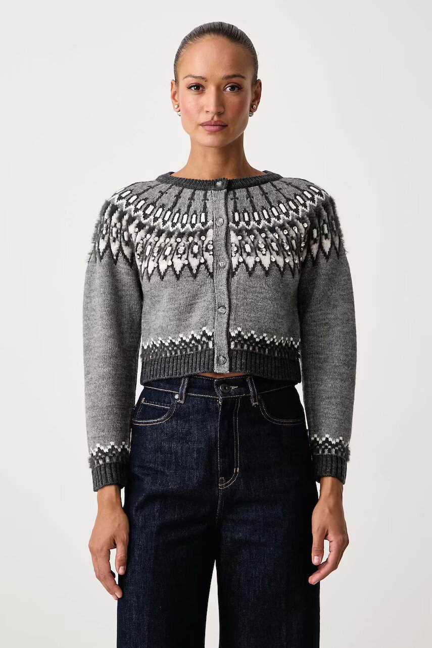 iBlues cardigan pentru femei cu lână IBLLICENZA