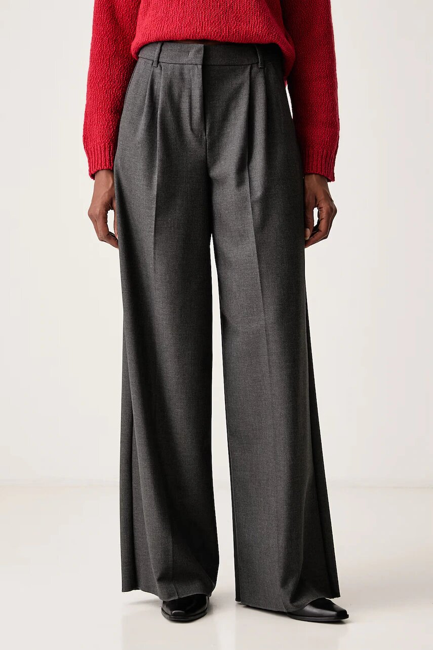 iBlues pantaloni wide leg pentru femei IBLKIWI
