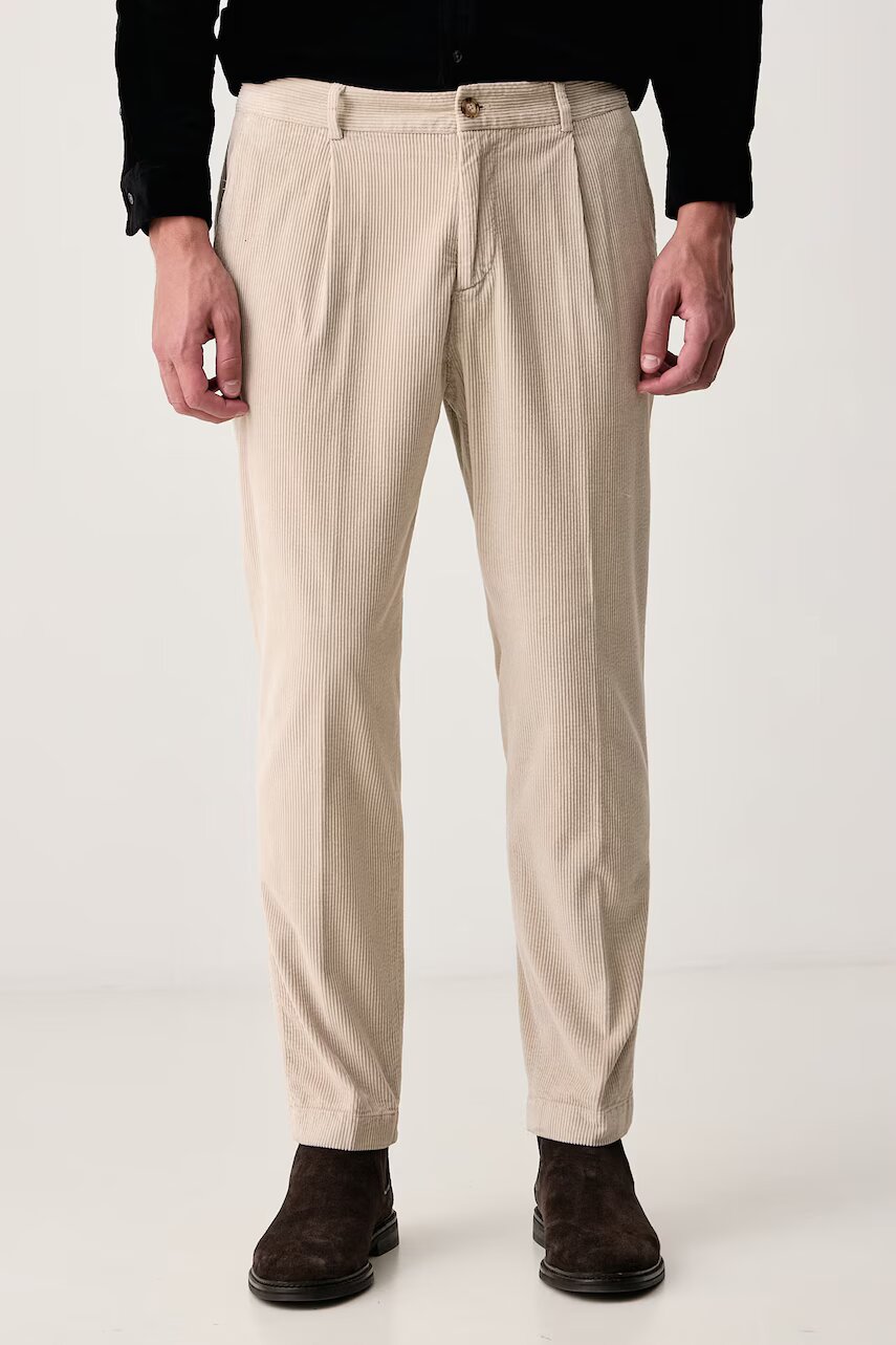 Joop! pantaloni regular pentru bărbați din catifea reiată