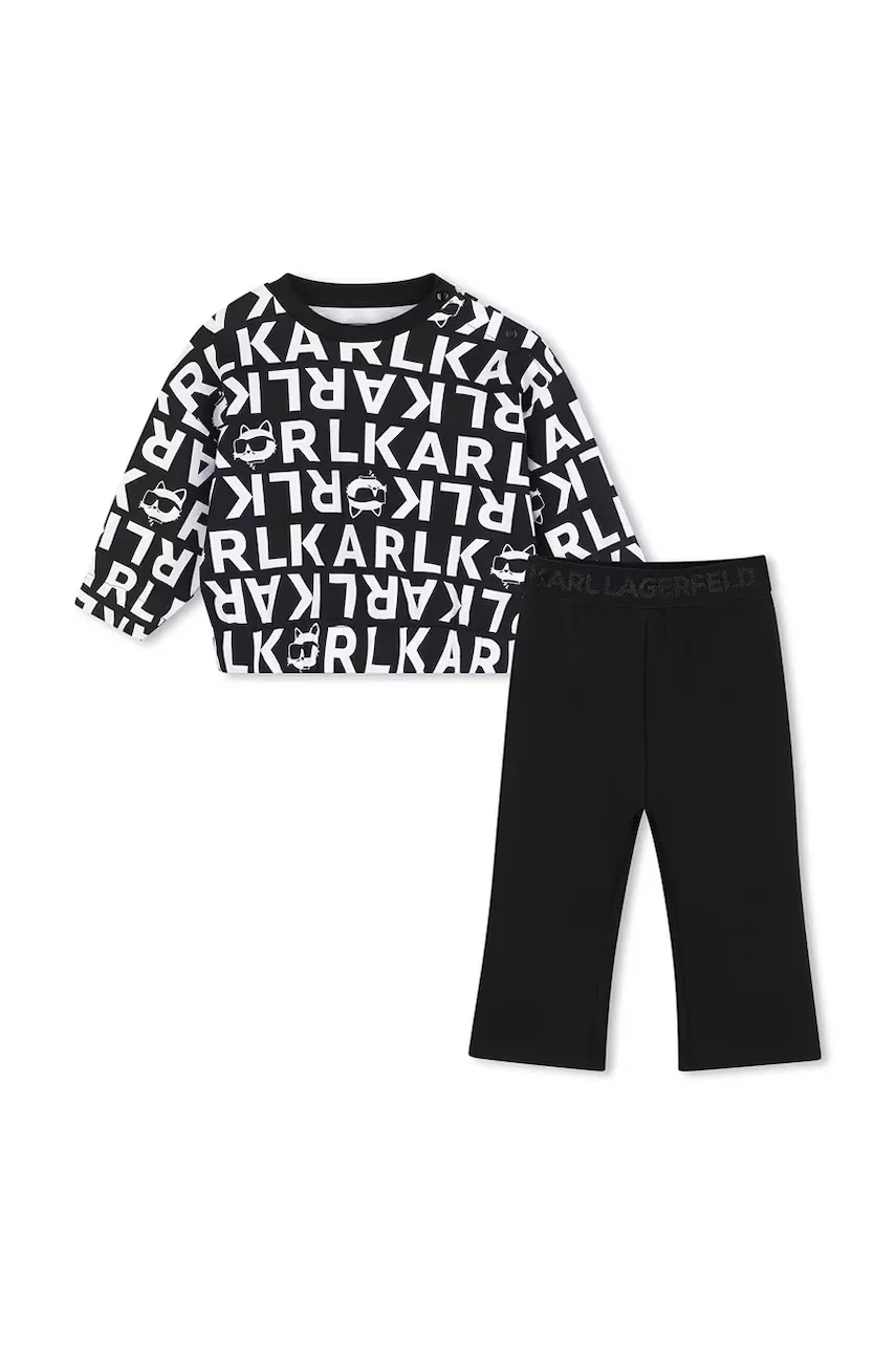 Karl Lagerfeld compleu de trening pentru copii din bumbac