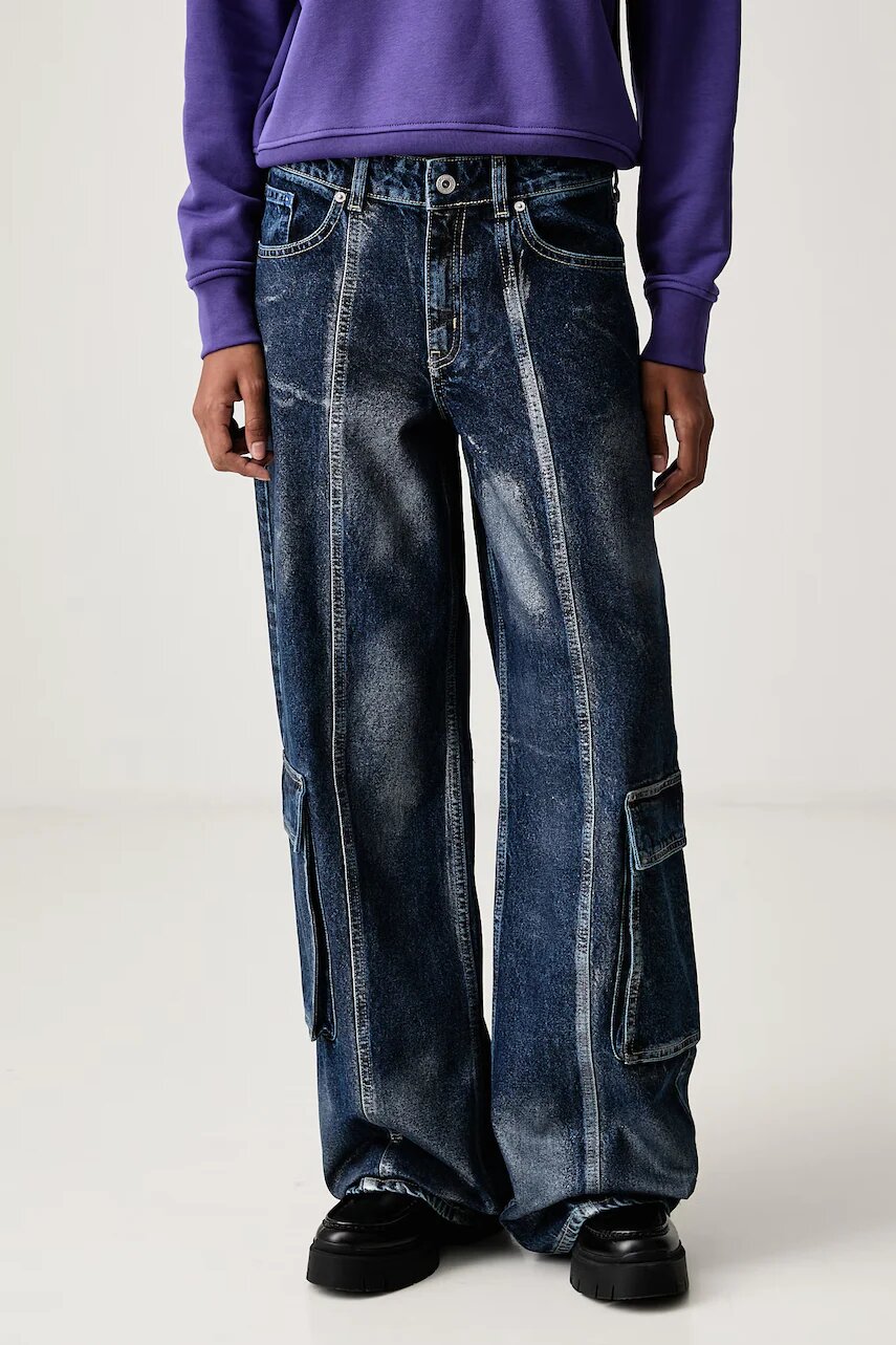 Karl Lagerfeld Jeans blugi relaxed fit pentru femei
