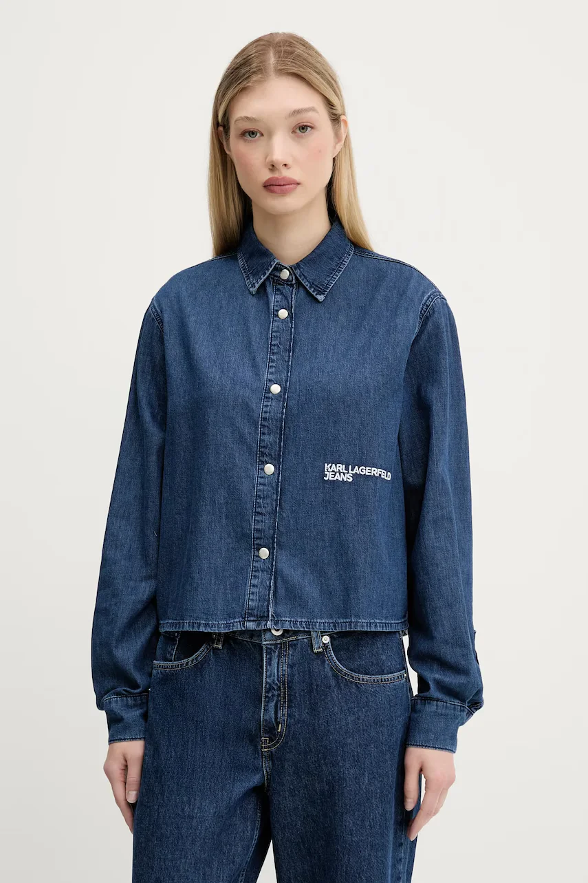Karl Lagerfeld Jeans cămașă jeans