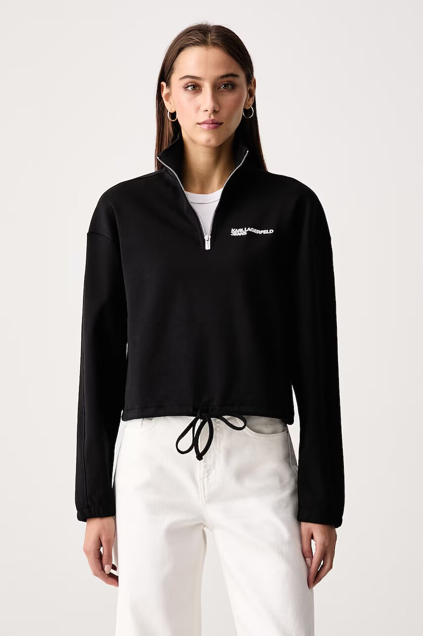 Karl Lagerfeld Jeans hanorac pentru femei din bumbac