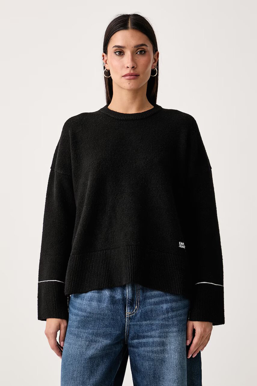 Karl Lagerfeld Jeans pulover pentru femei cu lână