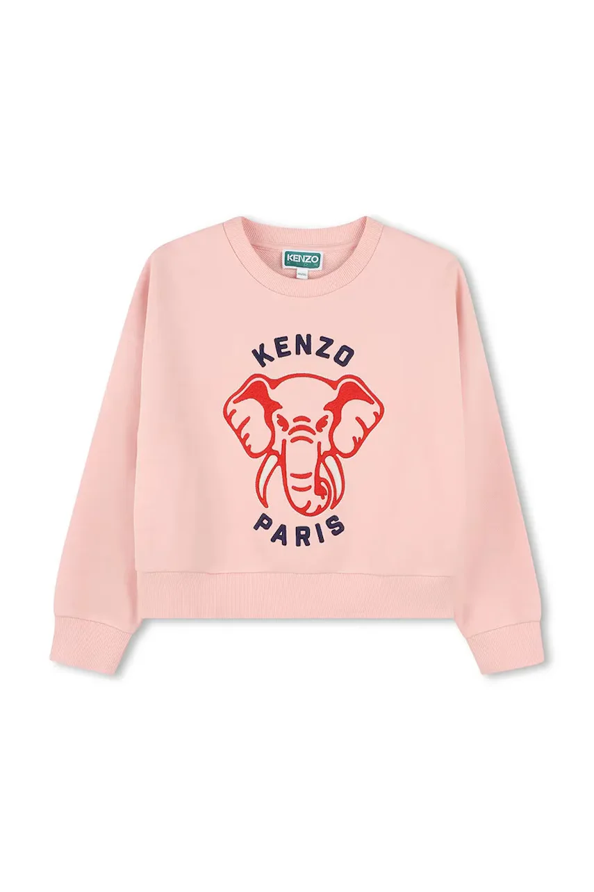 Kenzo Kids hanorac de bumbac pentru copii