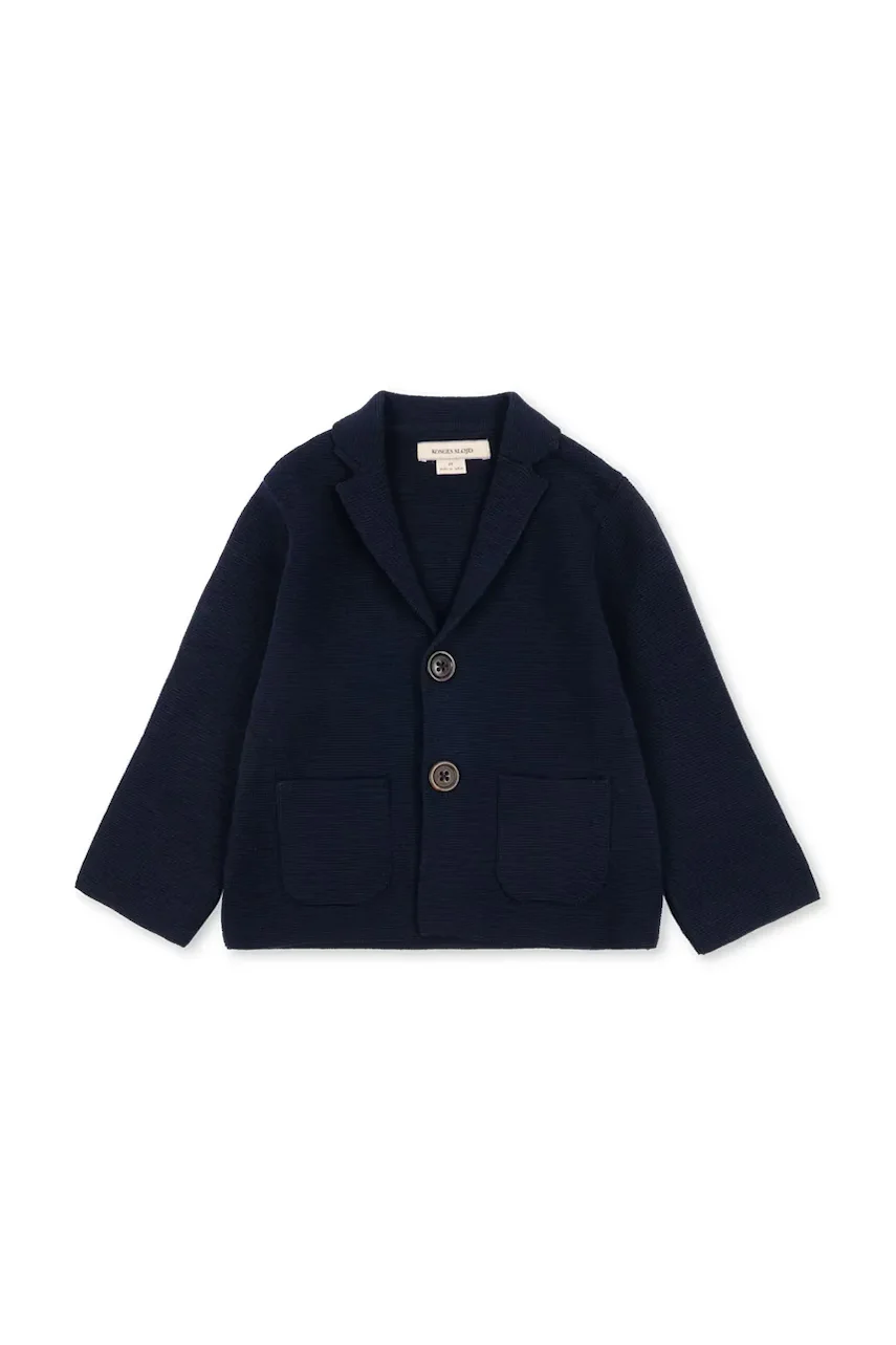 Konges Sløjd cardigan pentru copii din bumbac GABRIEL KNITTED BLAZER