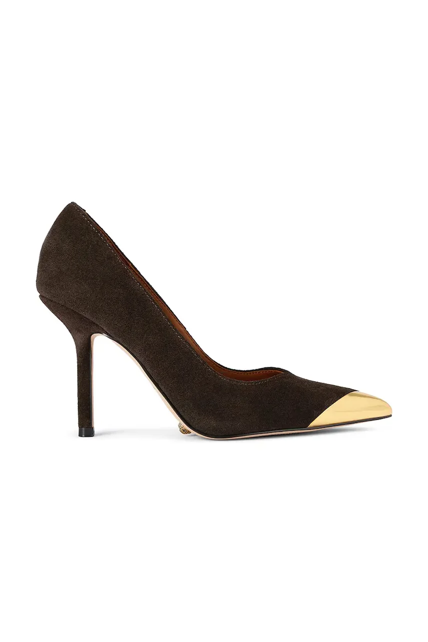 Kurt Geiger London pantofi cu toc stiletto din piele întoarsă Regent Point Court
