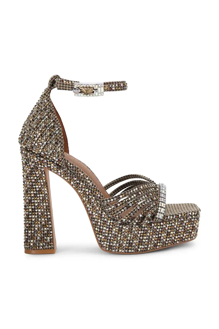 Kurt Geiger London sandale cu toc Crystal Strap Platform
