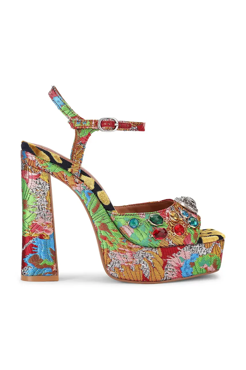Kurt Geiger London sandale cu toc înalt Chelsea Platform Peep