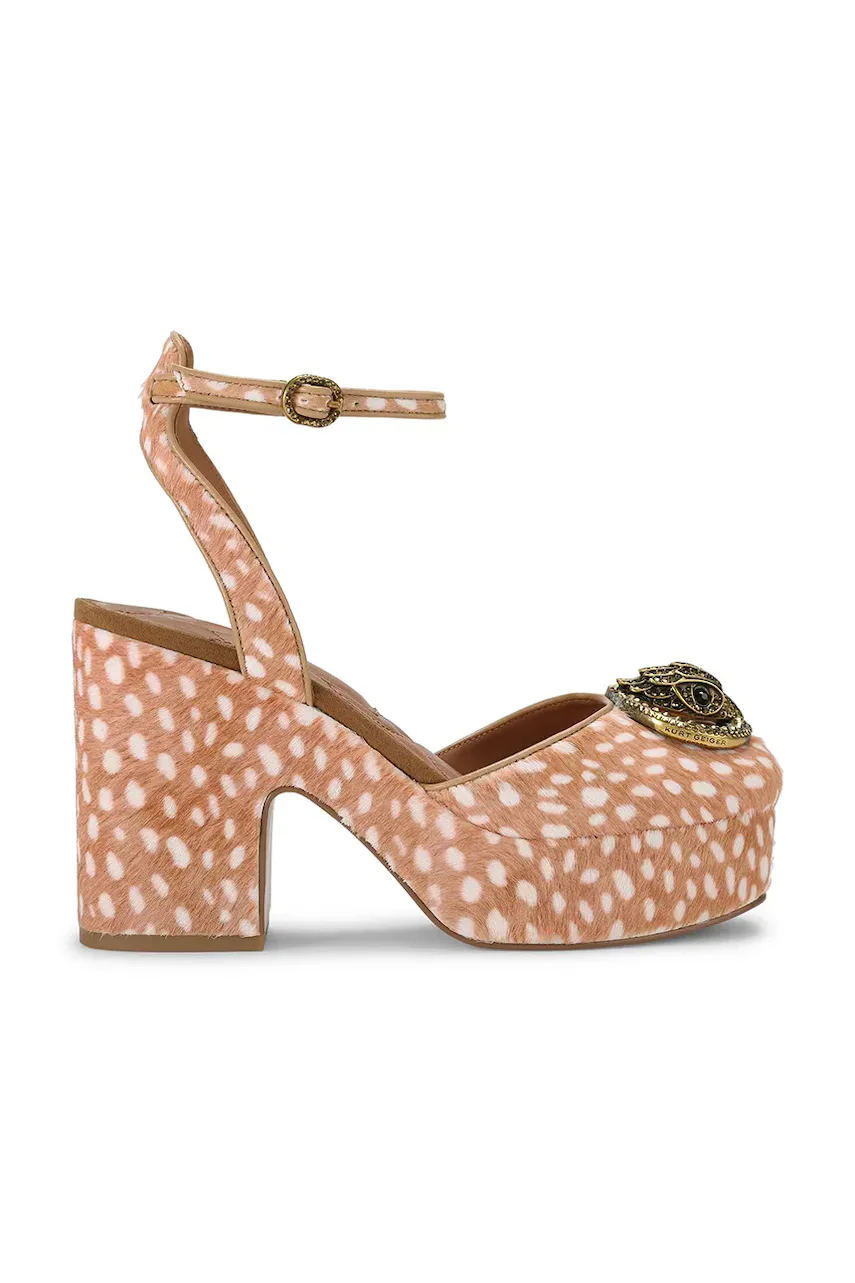 Kurt Geiger London tocuri cu toc din piele Chelsea Closed Platform