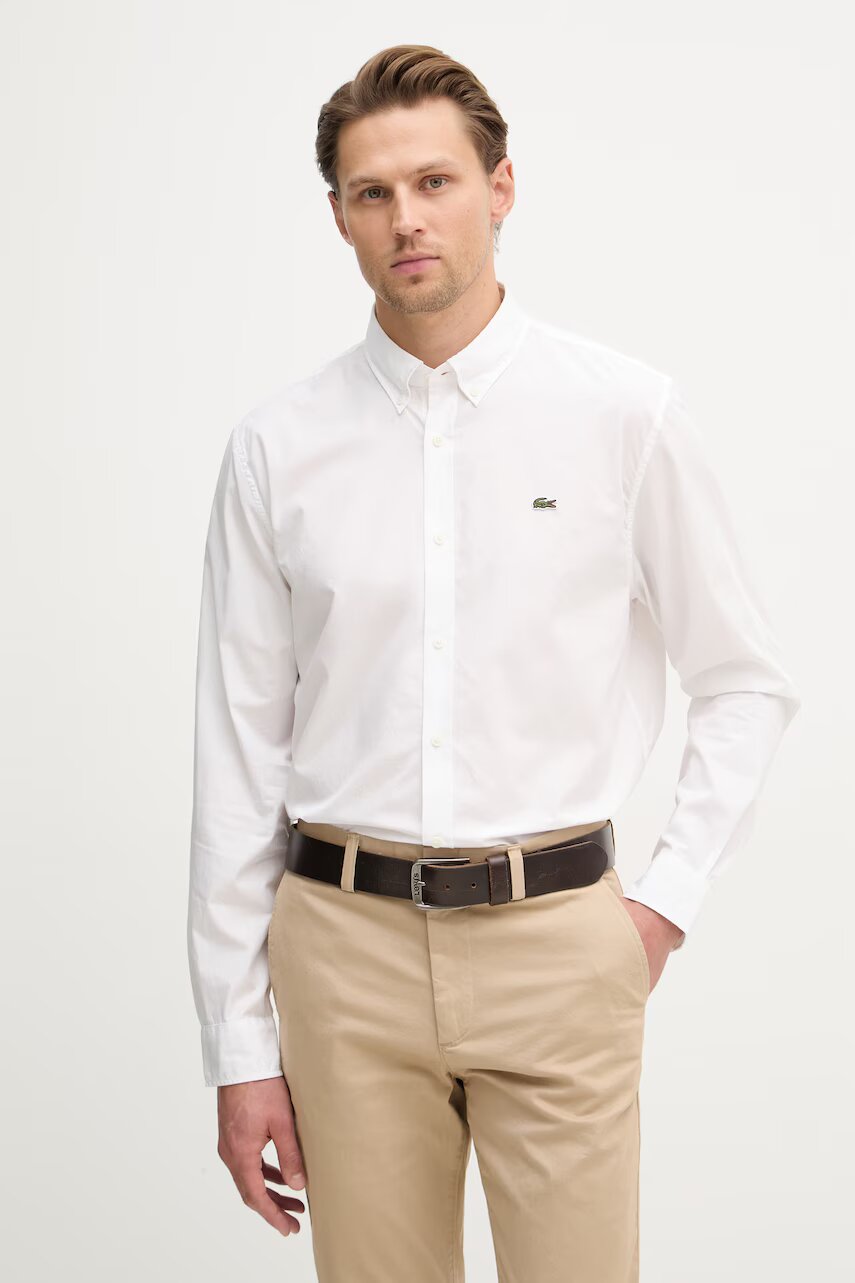 Lacoste cămașă pentru bărbați din bumbac
