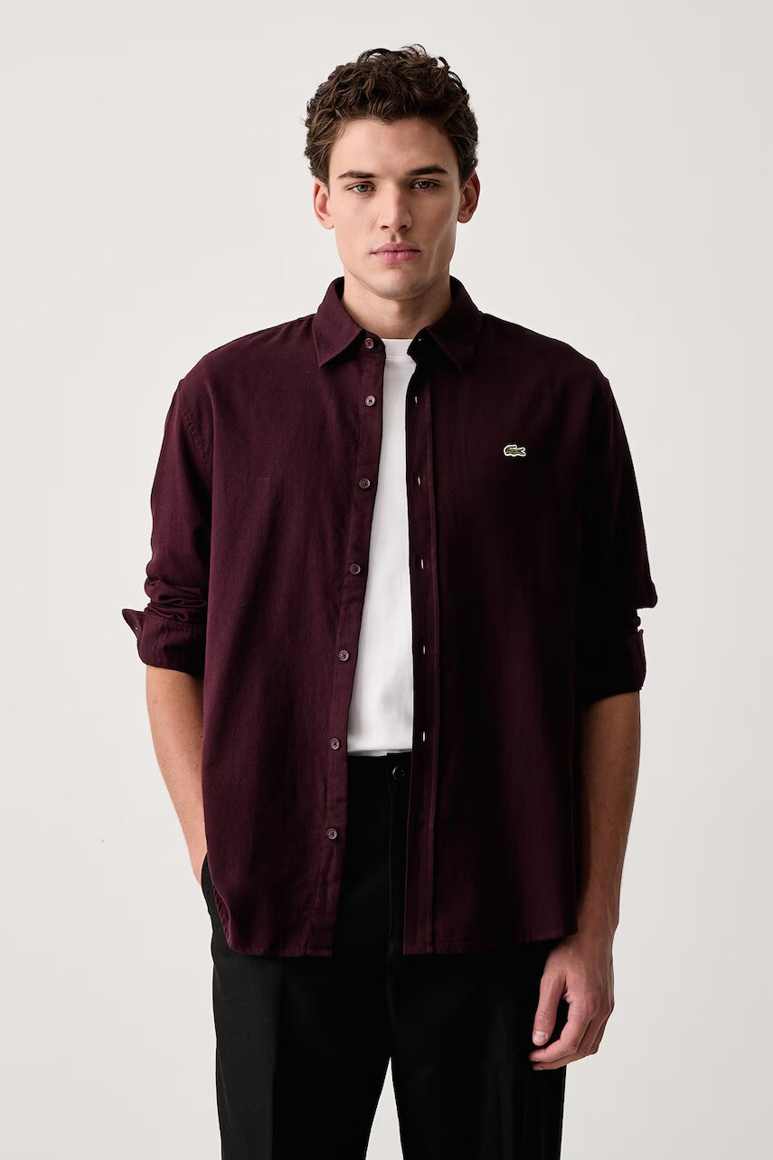 Lacoste cămașă pentru bărbați din bumbac