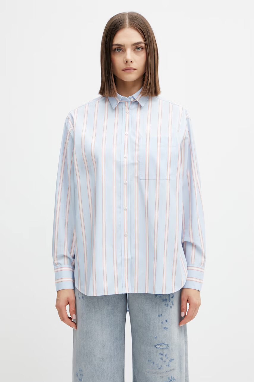 Lacoste cămașă pentru femei din bumbac