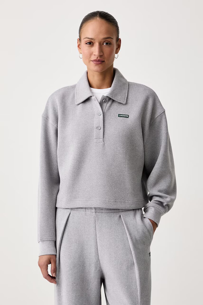 Lacoste hanorac pentru femei cu bumbac