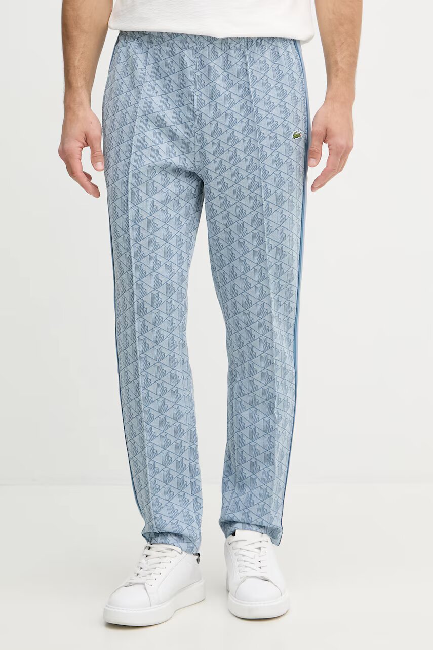 Lacoste pantaloni de trening bărbați cu bumbac