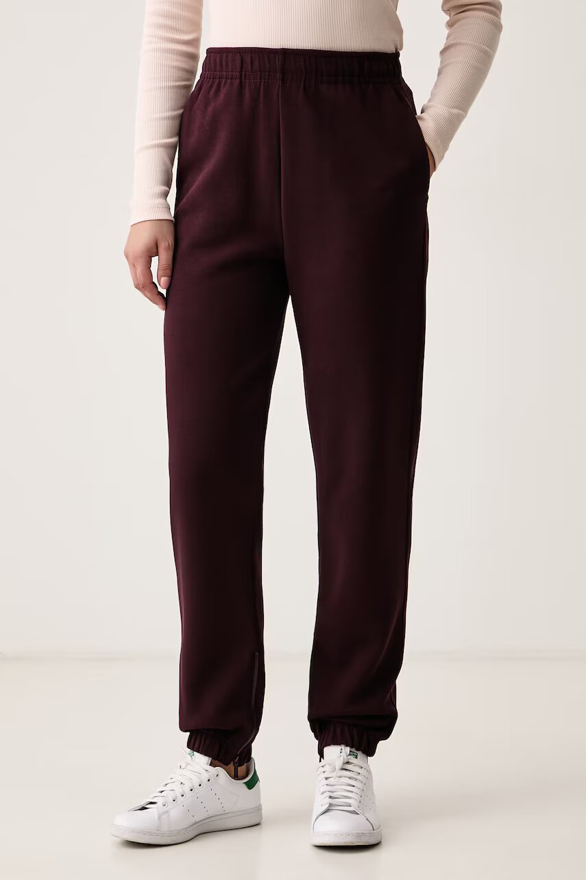 Lacoste pantaloni de trening pentru femei cu bumbac