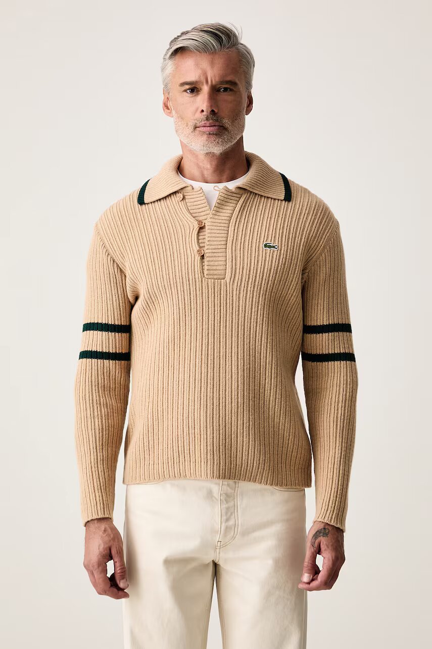 Lacoste pulover pentru bărbați din lână