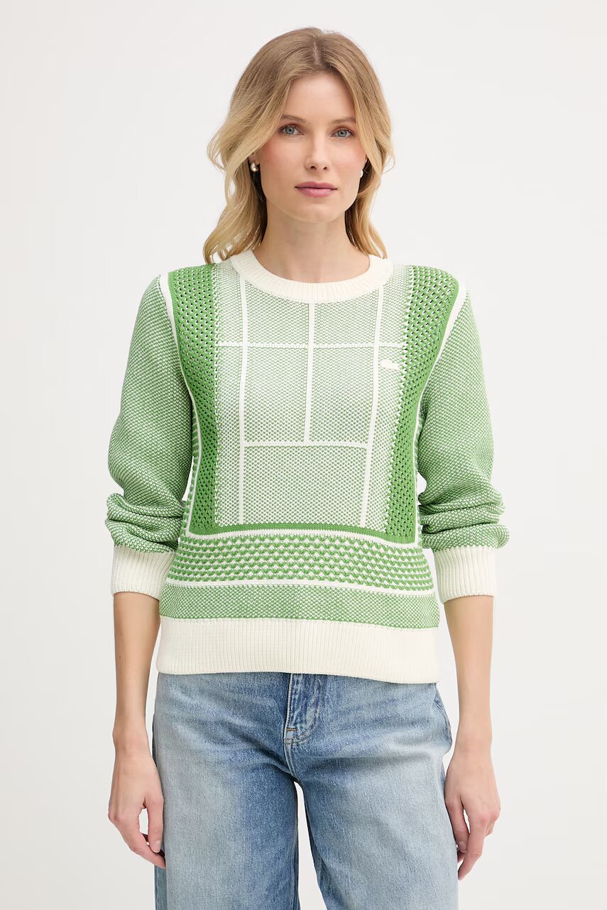 Lacoste pulover pentru femei cu bumbac