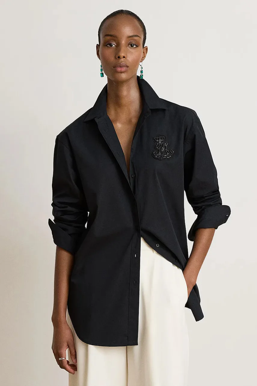 Lauren Ralph Lauren cămașă pentru femei din bumbac