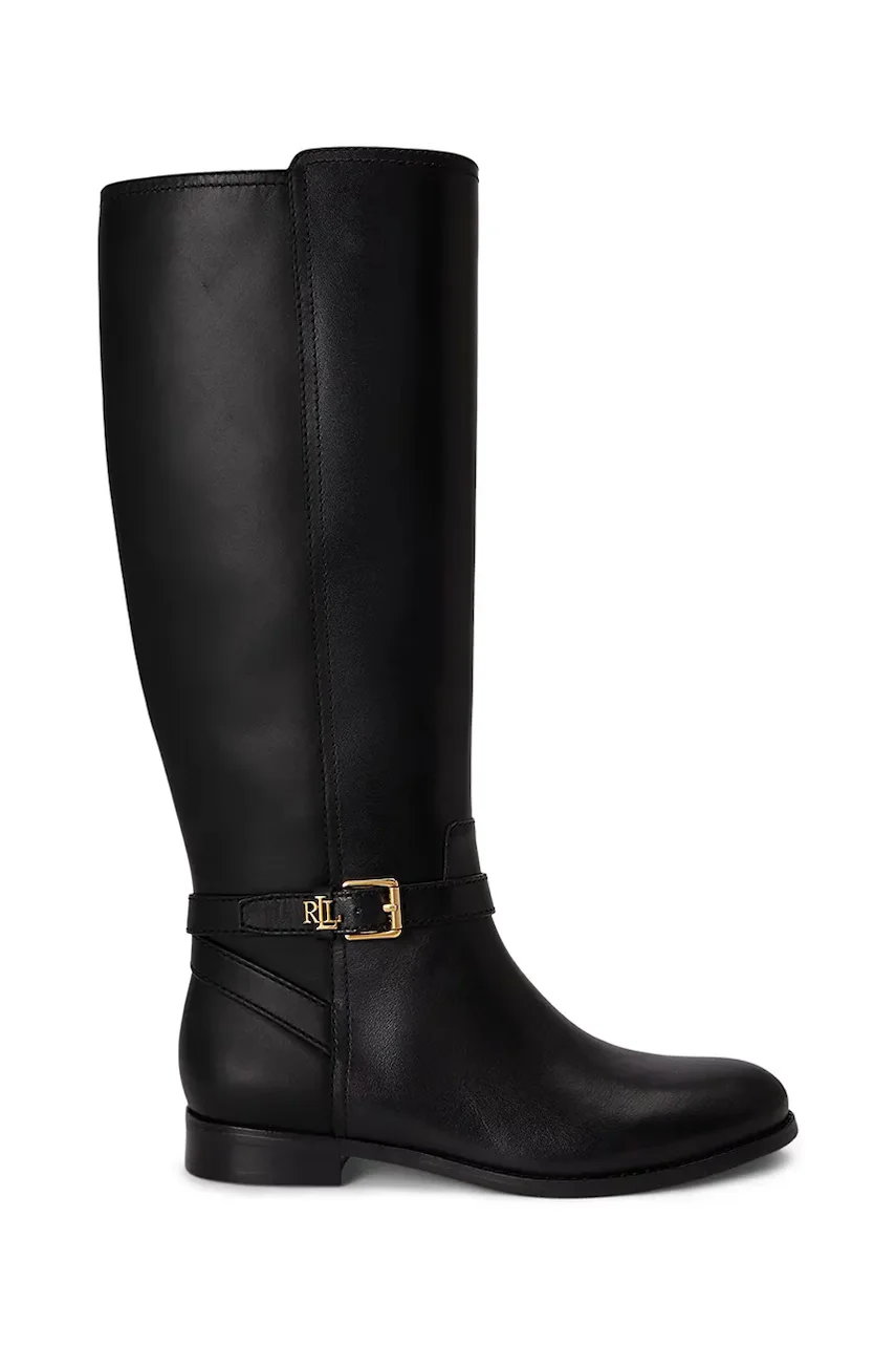 Lauren Ralph Lauren cizme pentru femei din piele Brooke Tll 2