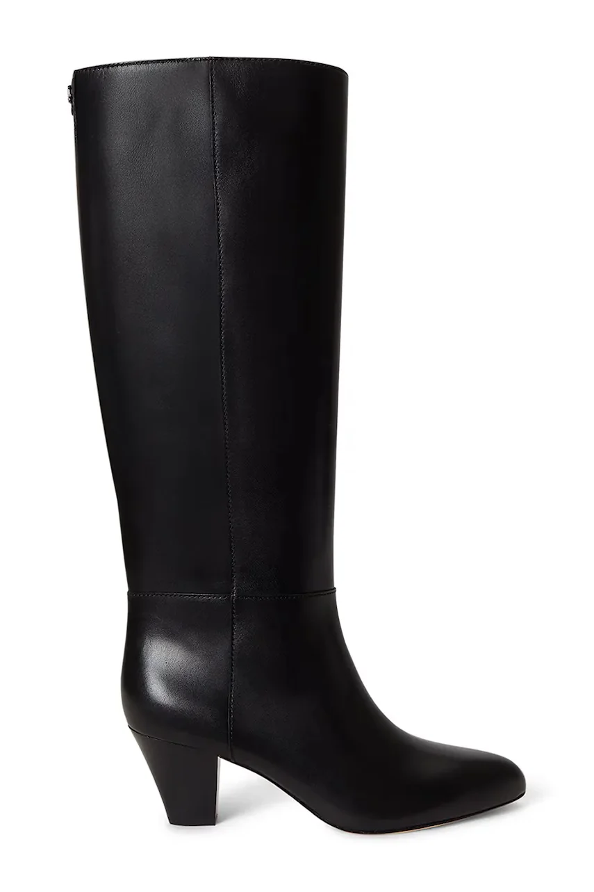 Lauren Ralph Lauren cizme pentru femei din piele Emrsyn Tl Hl