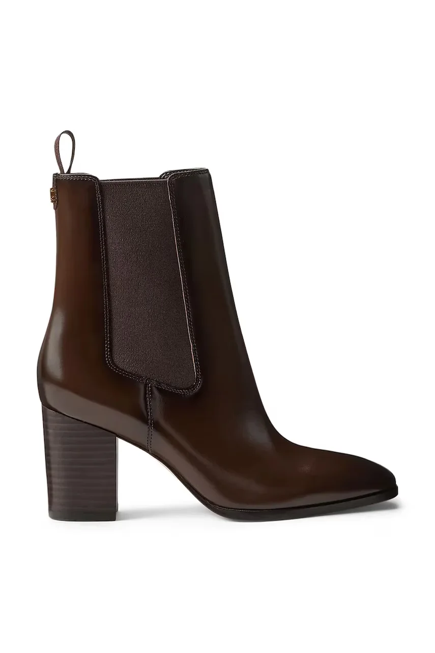 Lauren Ralph Lauren ghete scurte pentru femei din piele Rlyn Bte Hl