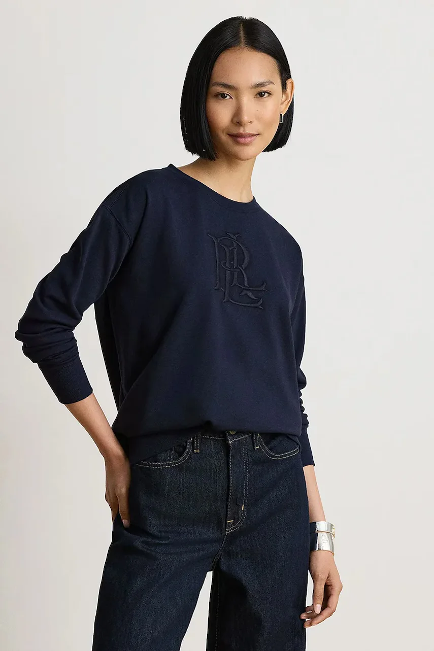 Lauren Ralph Lauren hanorac pentru femei cu bumbac