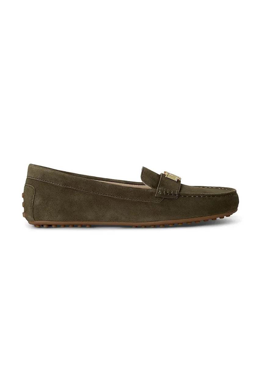 Lauren Ralph Lauren mocasini pentru femei din piele întoarsă Barnsbury