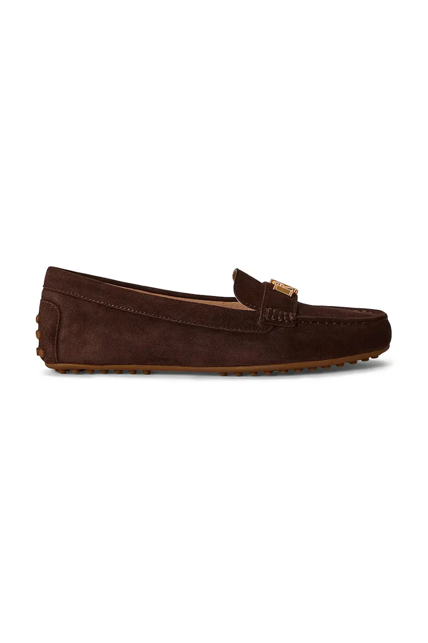 Lauren Ralph Lauren mocasini pentru femei din piele întoarsă Barnsbury