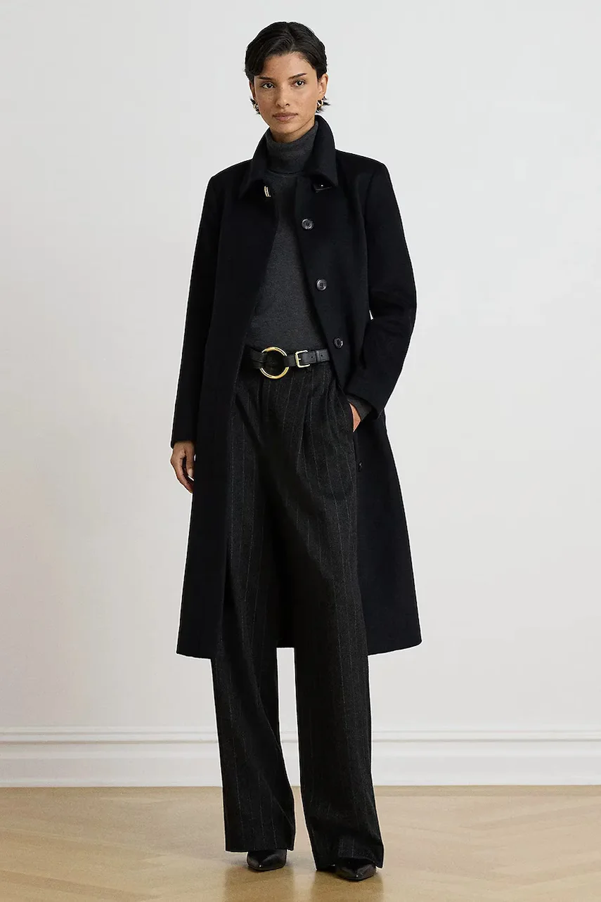 Lauren Ralph Lauren palton pentru femei cu lână