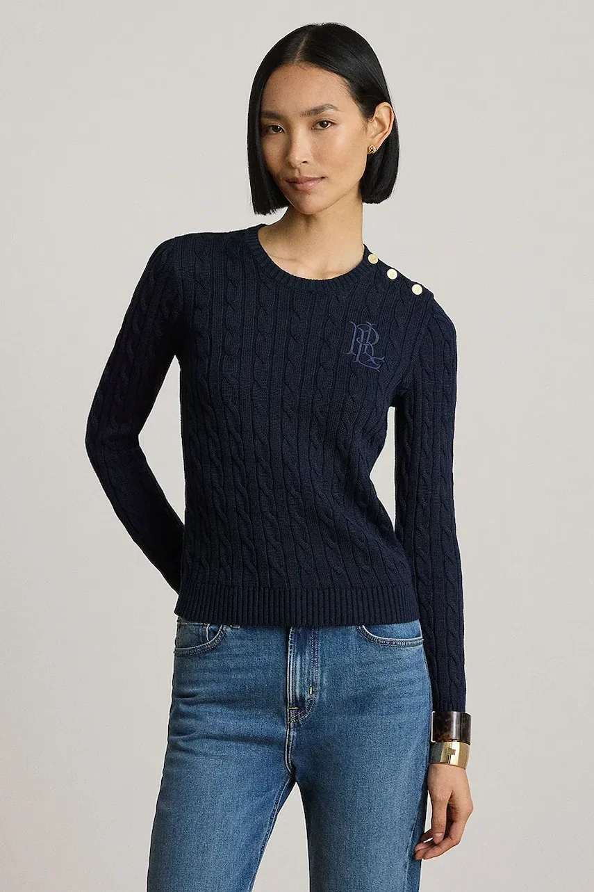 Lauren Ralph Lauren pulover pentru femei cu bumbac