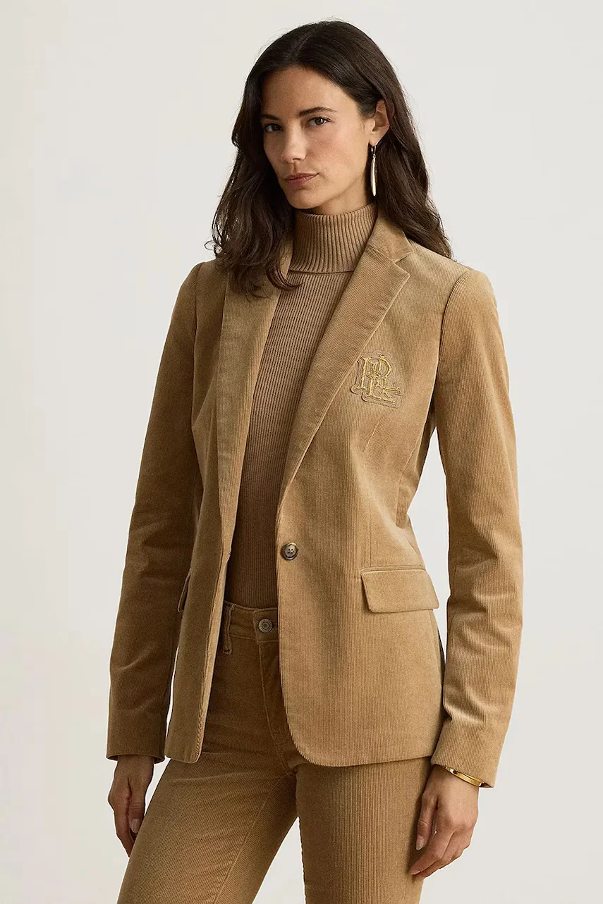 Lauren Ralph Lauren sacou pentru femei din bumbac cu elastan