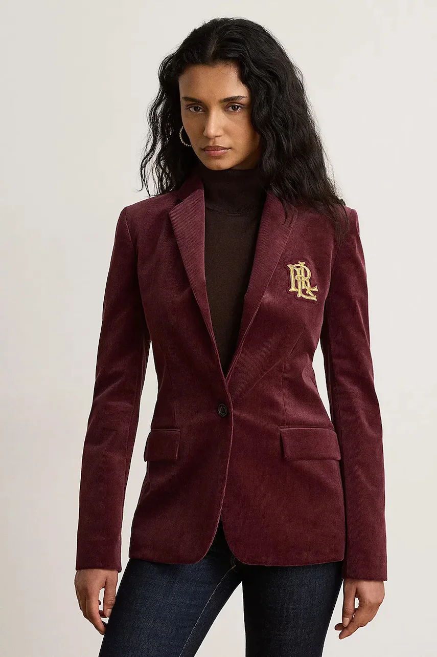 Lauren Ralph Lauren sacou pentru femei din bumbac cu elastan