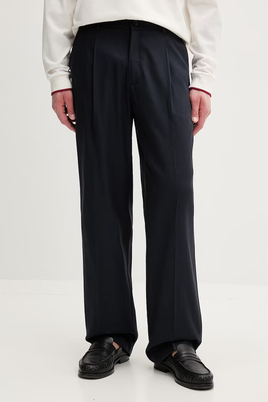 Les Deux Pantaloni de costum pentru bărbați cu lyocell