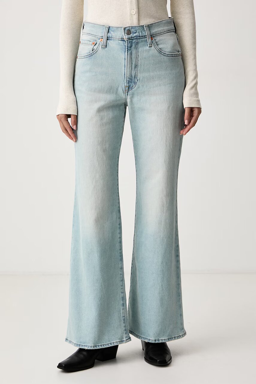 Levi's blugi flared pentru femei RIBCAGE FLARE H226