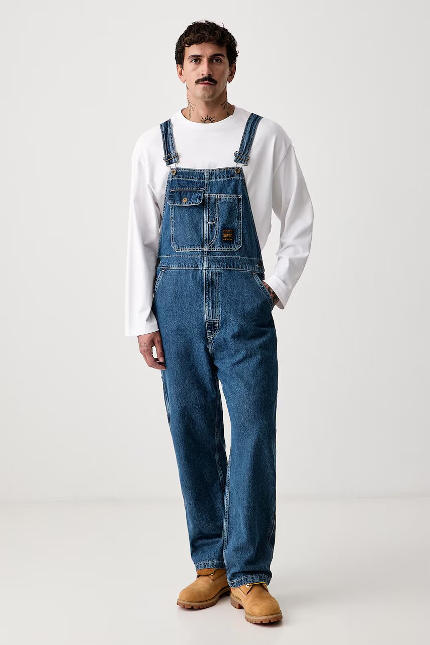 Levi's salopetă pentru bărbați LOOSE OVERALLS x WORKWEAR