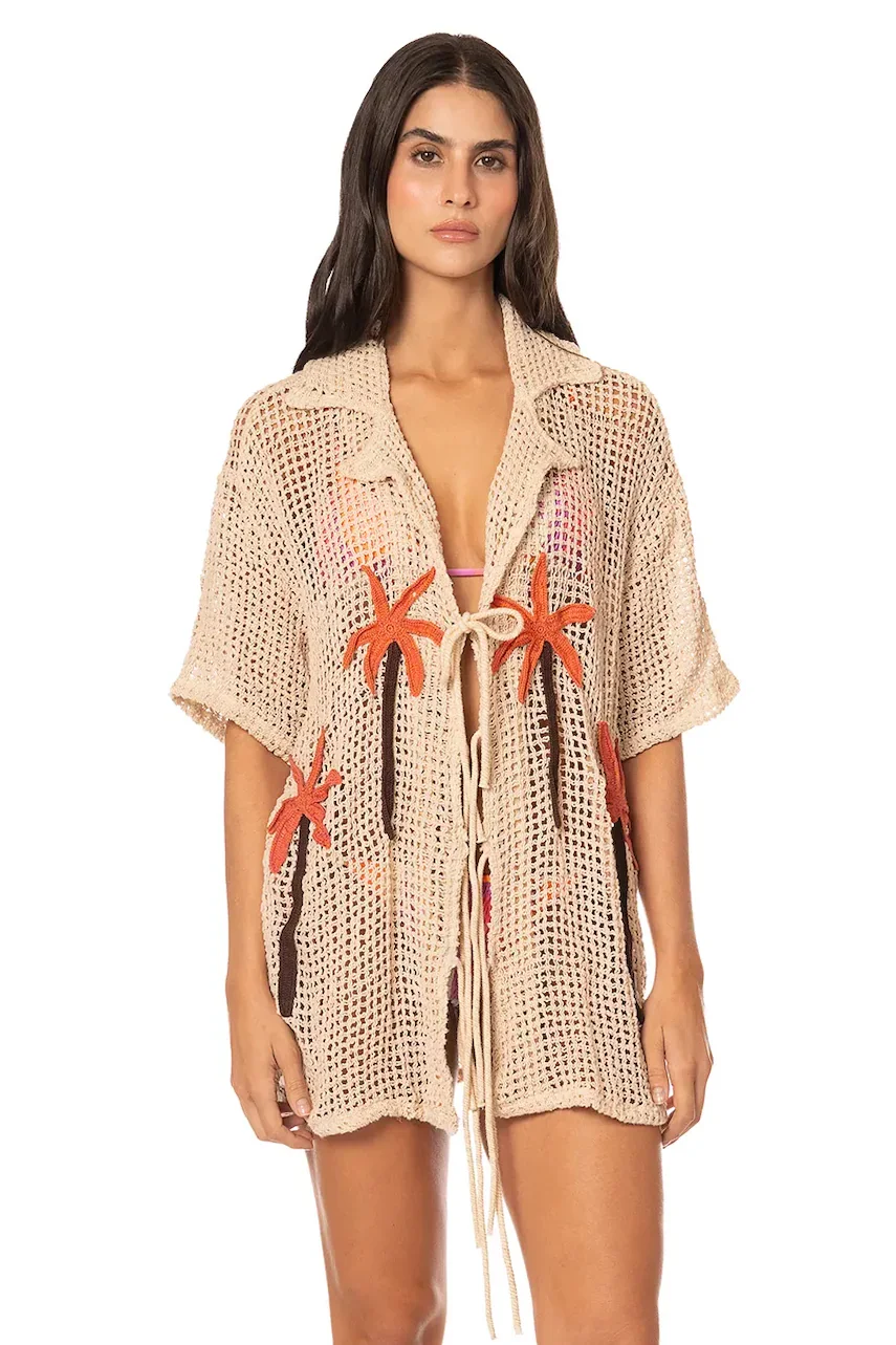 Maaji rochie de plajă pentru femei Tropic Net Nika