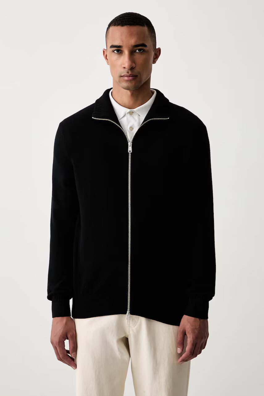 Marc O'Polo cardigan pentru bărbați cu amestec de lână