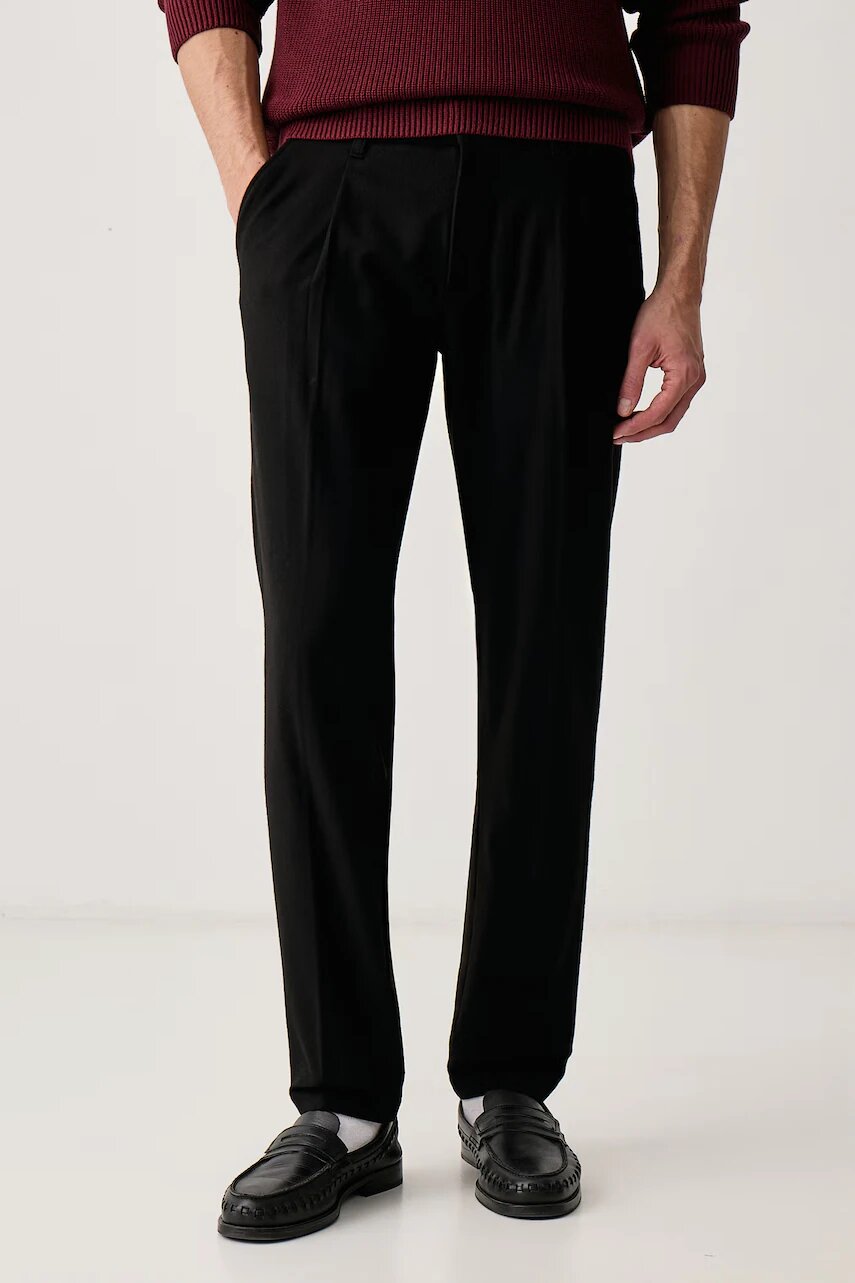 Marc O'Polo pantaloni pentru bărbați cu amestec de lână