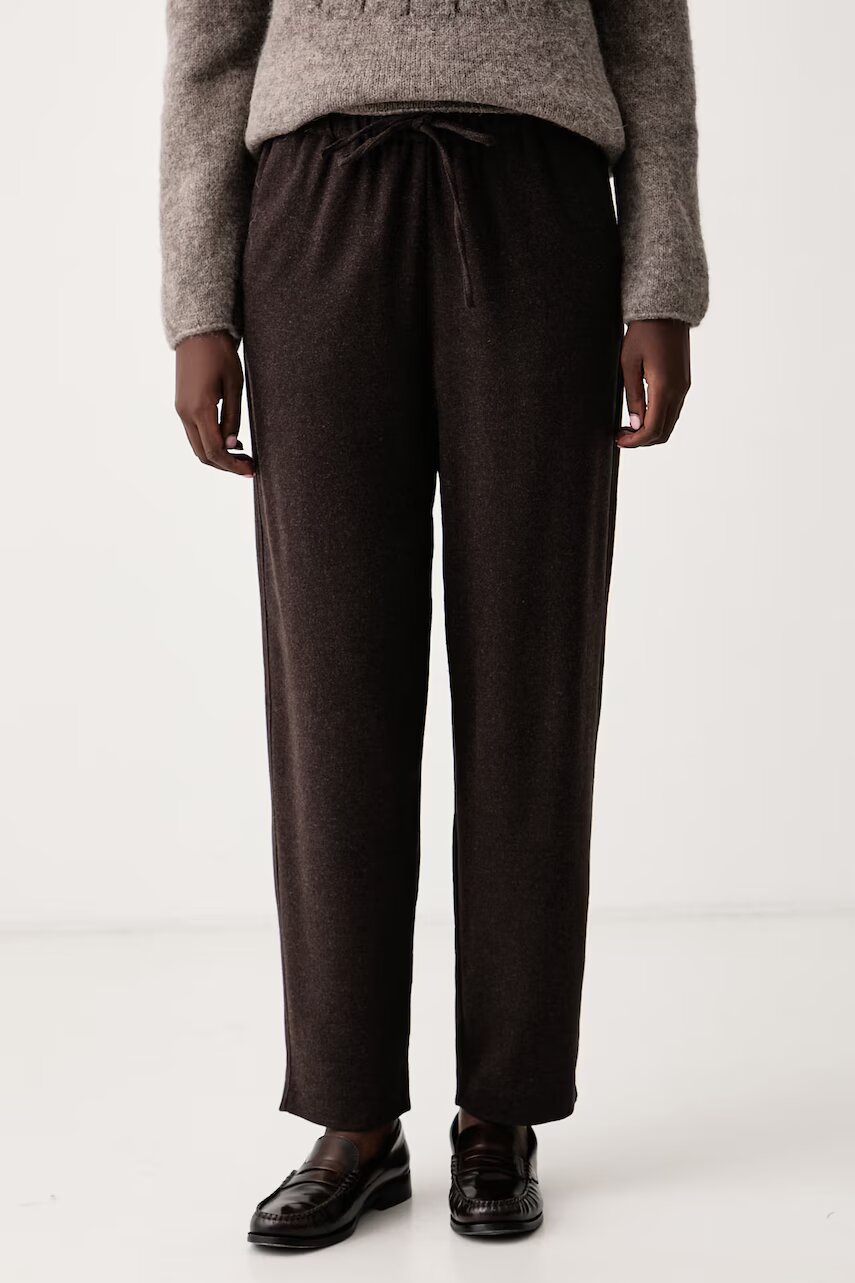 Marc O'Polo pantaloni pentru femei cu amestec de lână