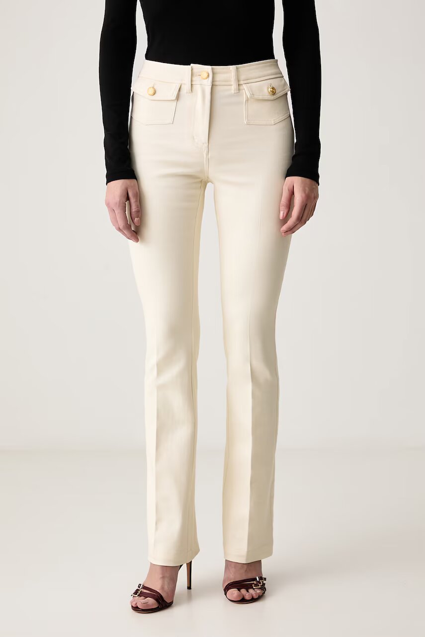 Marciano by Guess blugi flared pentru femei ALBA
