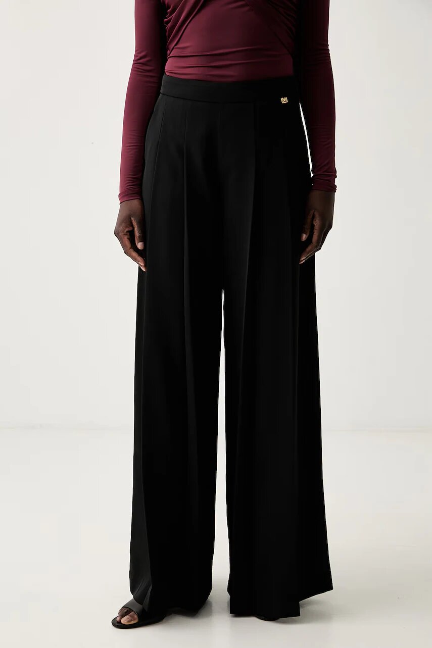 Marciano by Guess pantaloni wide leg pentru femei KAMILA