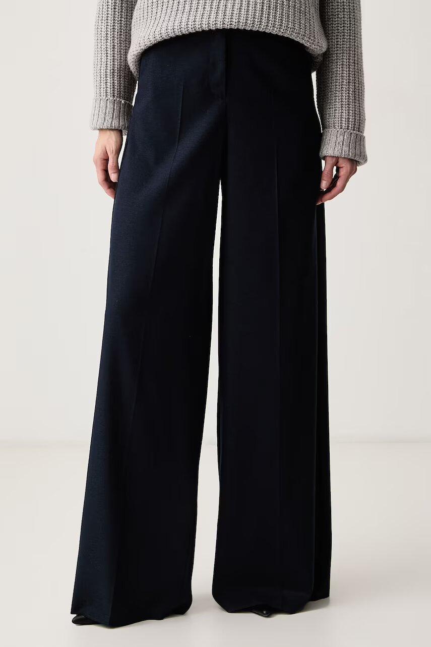 Marella pantaloni de costum pentru femei cu lână MLLAPICE