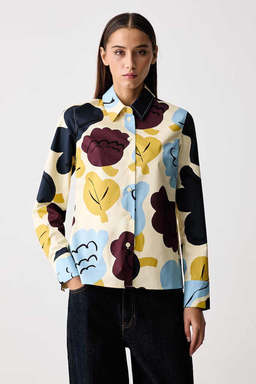 Marimekko cămașă pentru femei cu bumbac