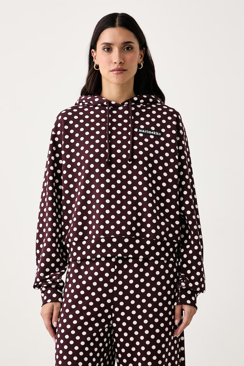 Marimekko hanorac cu glugă pentru femei din bumbac
